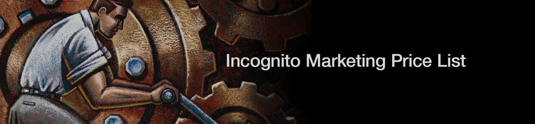 Incognito Marketing Pricce List